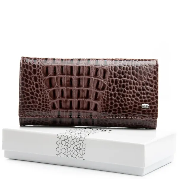 Кошелек PE Женский кожа DR. BOND PEW501 brown