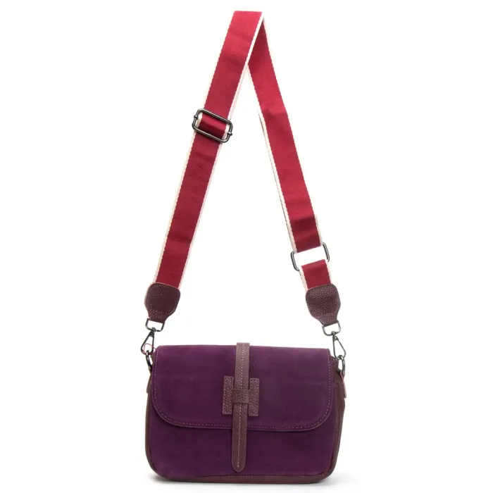 Сумка Женская Классическая замш ALEX RAI 77003 red