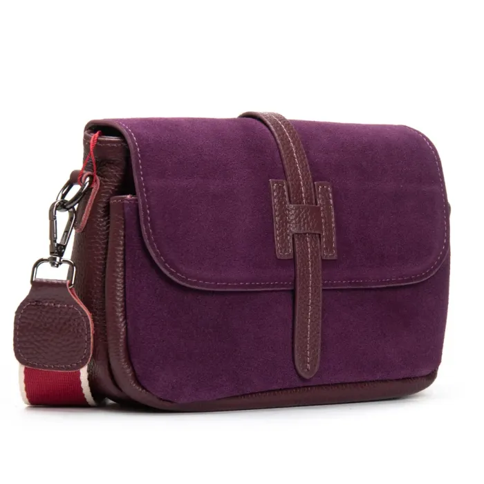 Сумка Женская Классическая замш ALEX RAI 77003 red