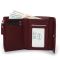 Кошелек Bright Женский кожа DR. BOND WS-3 wine red