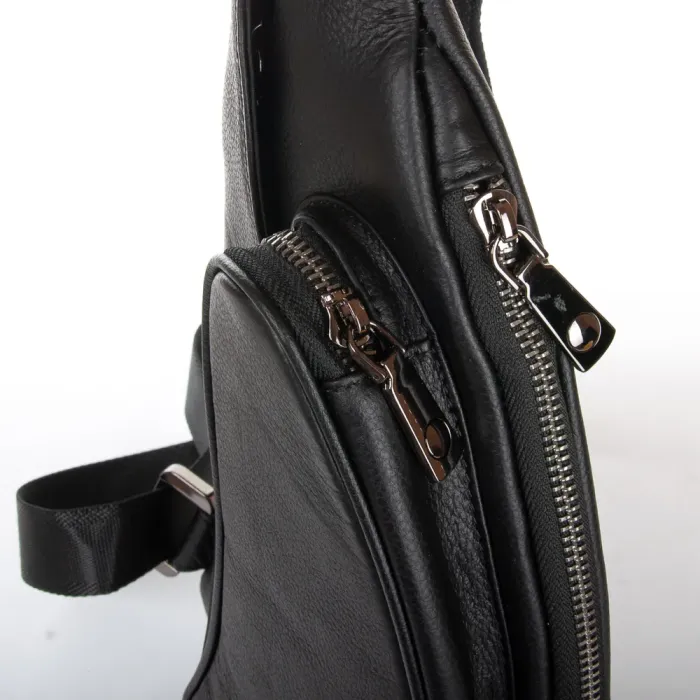 Сумка Мужская На Плечо кожа BRETTON 9186-68 black