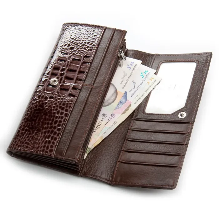 Кошелек PE Женский кожа DR. BOND PEW501 brown