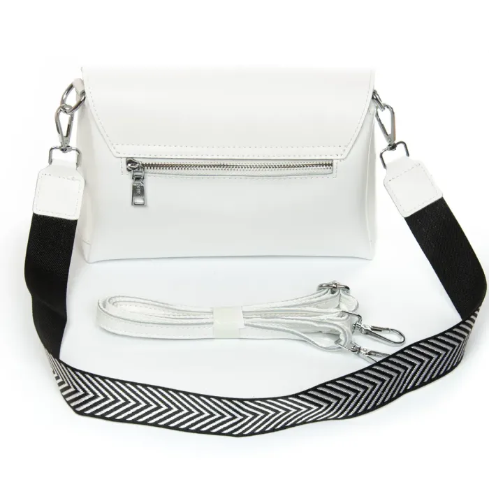 Сумка Женская Классическая кожа ALEX RAI 8159 white