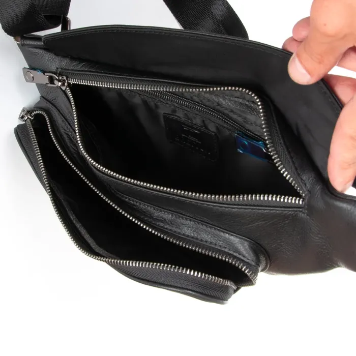 Сумка Мужская Планшет кожаный BRETTON BE 5190-4 black