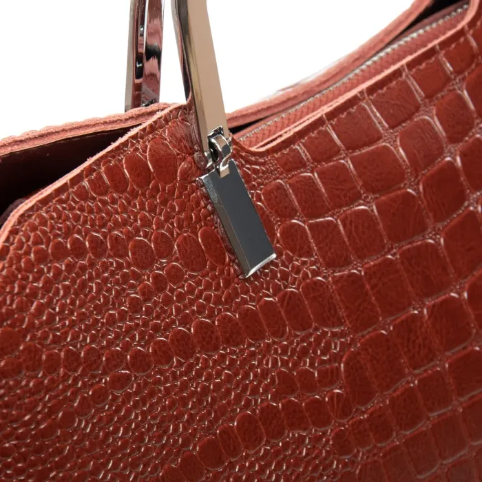 Сумка Женская Классическая кожа ALEX RAI 1540-1 camel