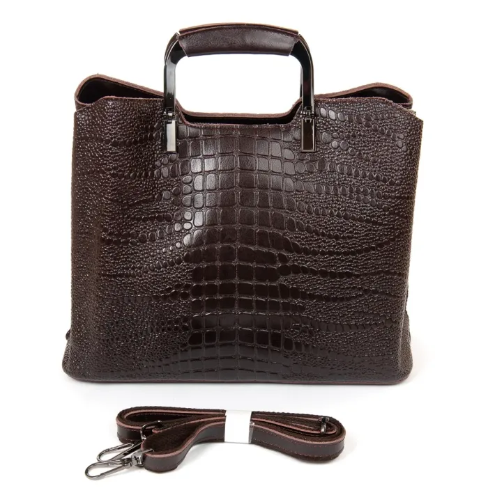 Сумка Женская Классическая кожа ALEX RAI 1540-1 brown