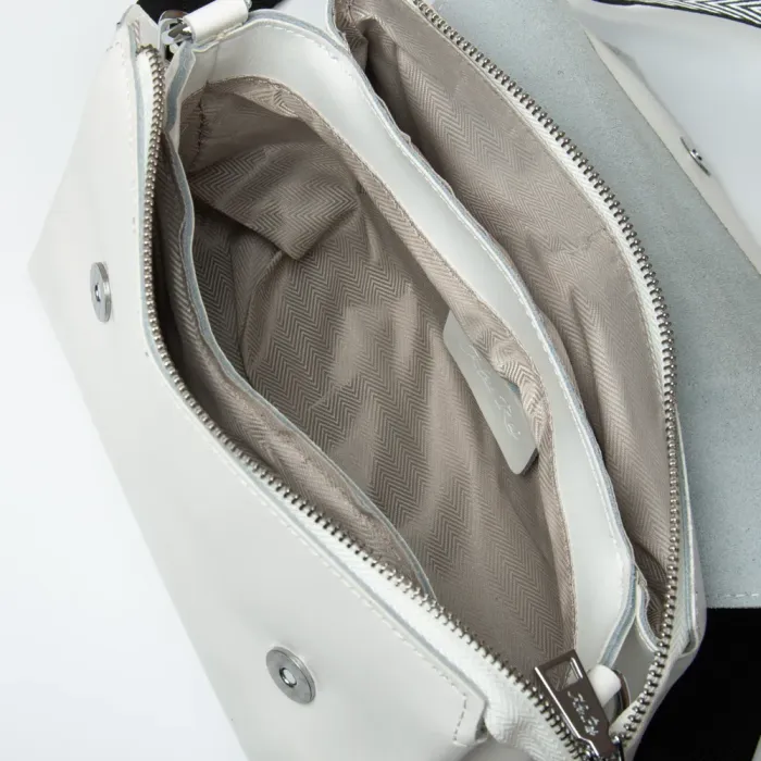 Сумка Женская Классическая кожа ALEX RAI 8159 white