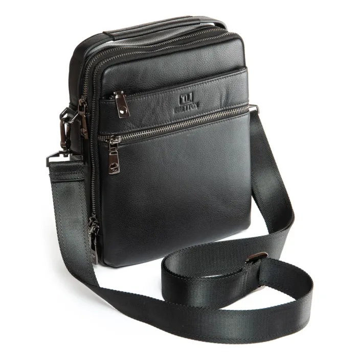 Сумка Мужская Планшет кожа BRETTON 407-50 black