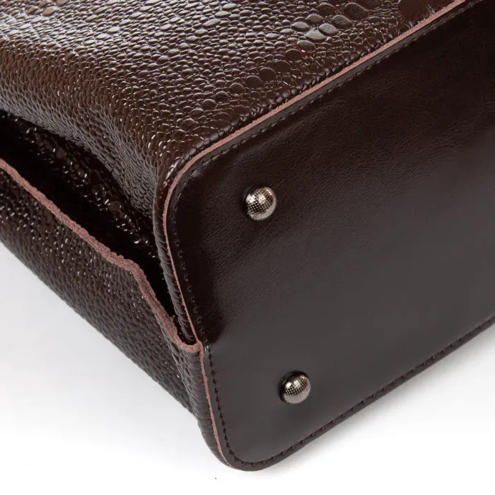 Сумка Женская Классическая кожа ALEX RAI 1540-1 brown