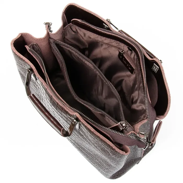 Сумка Женская Классическая кожа ALEX RAI 1540-1 brown