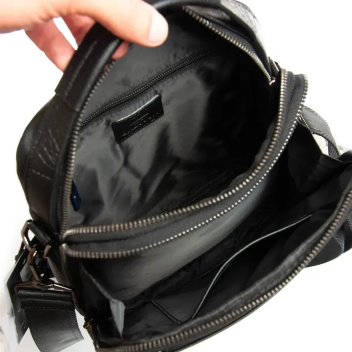 Сумка Мужская Планшет кожа BRETTON 407-50 black