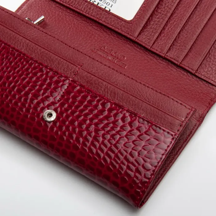 Кошелек PE Женский кожа DR. BOND PEW501 red