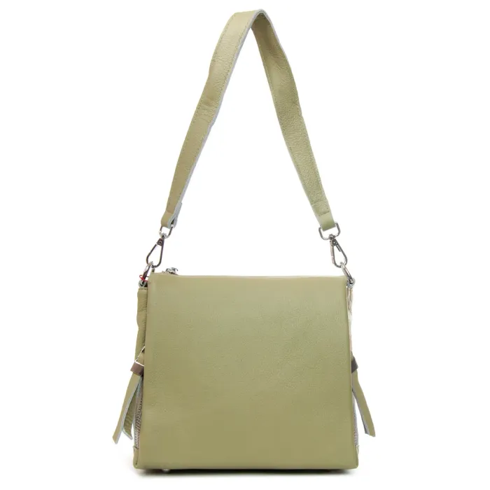 Сумка Класична шкіра ALEX RAI R9341 white