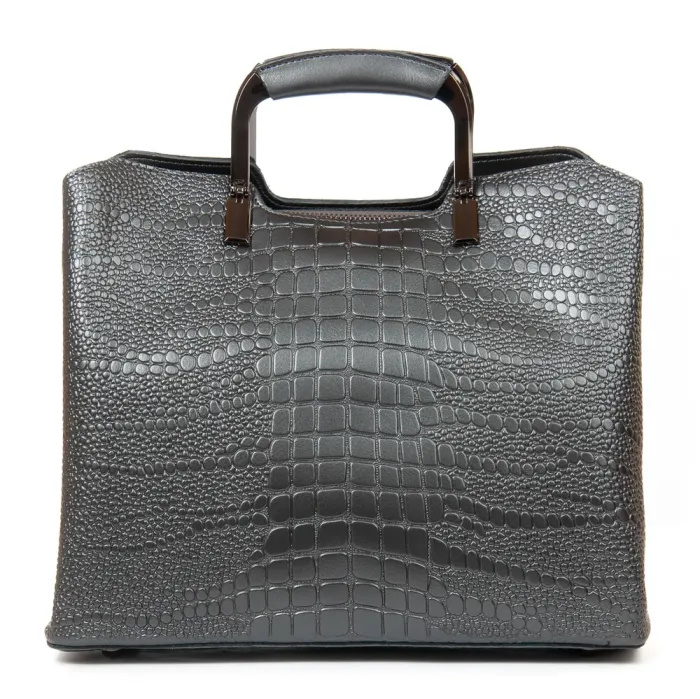 Сумка Женская Классическая кожа ALEX RAI 1540-1 gray