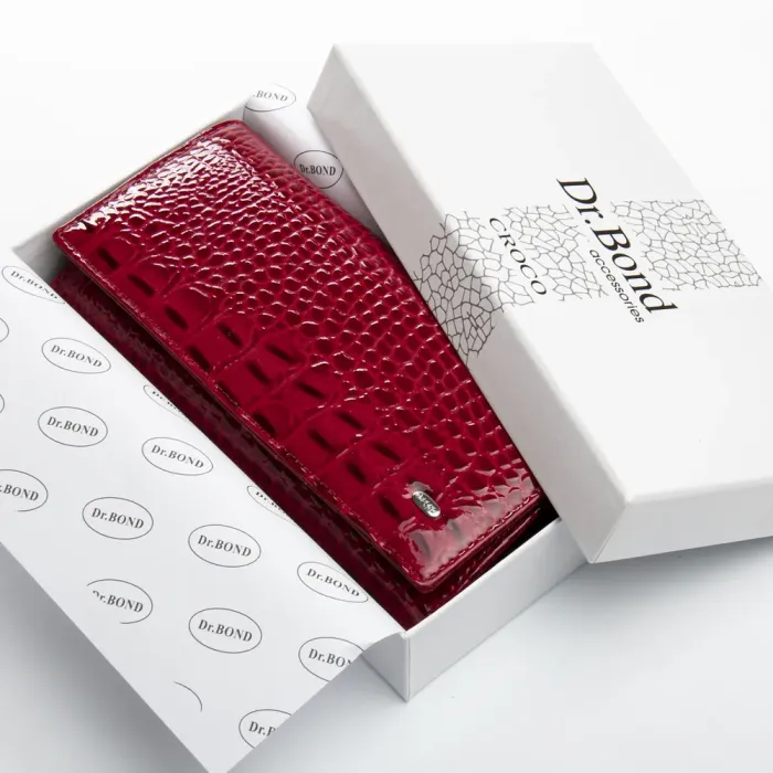 Кошелек PE Женский кожа DR. BOND PEW501 red