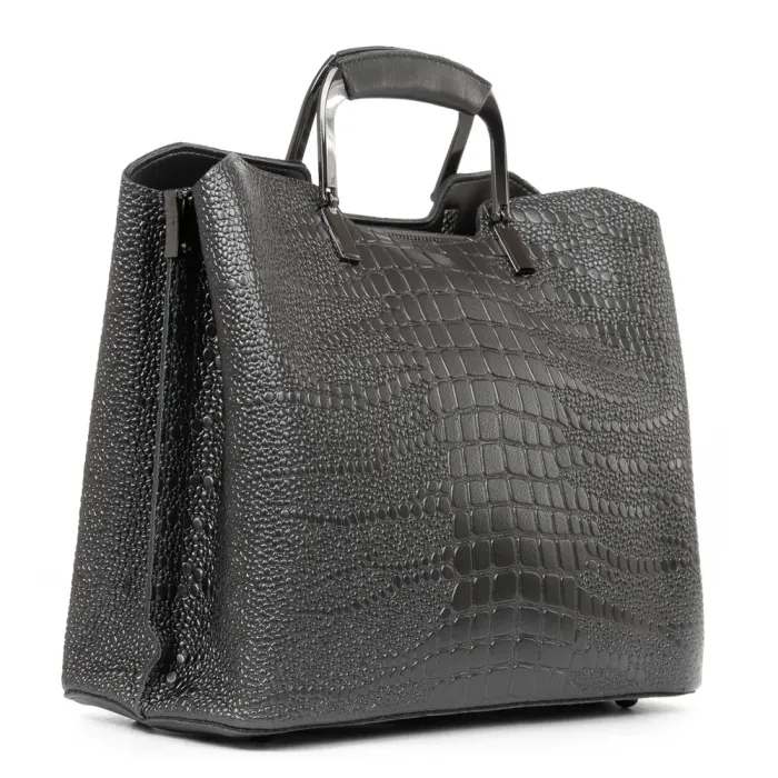 Сумка Женская Классическая кожа ALEX RAI 1540-1 gray