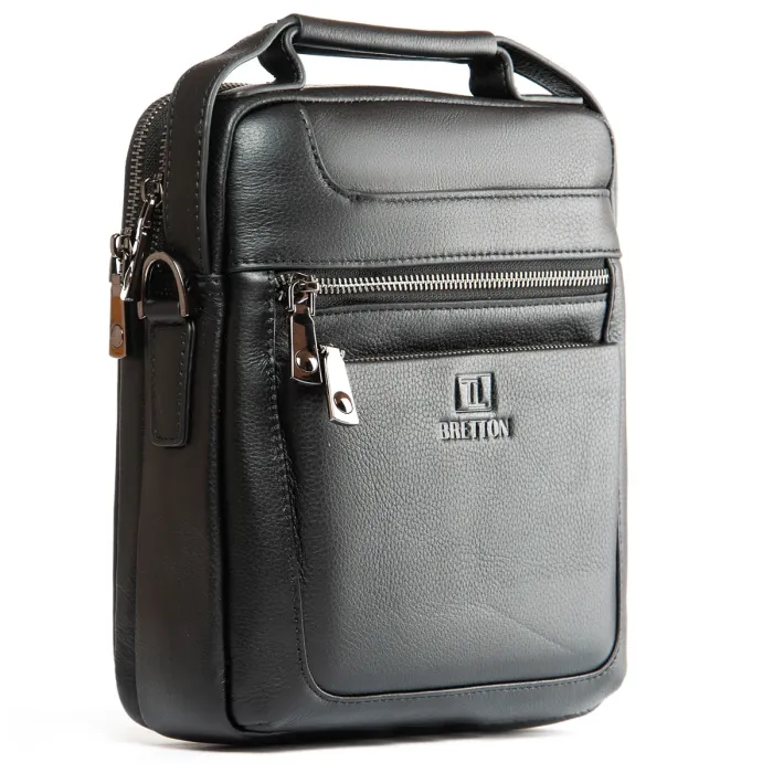 Сумка Мужская Планшет кожа BRETTON 2038-4-L black