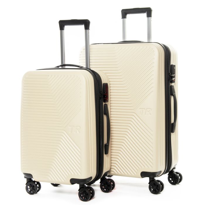 Дорожная Чемодан 2/1 ABS-пластик FASHION 804 white