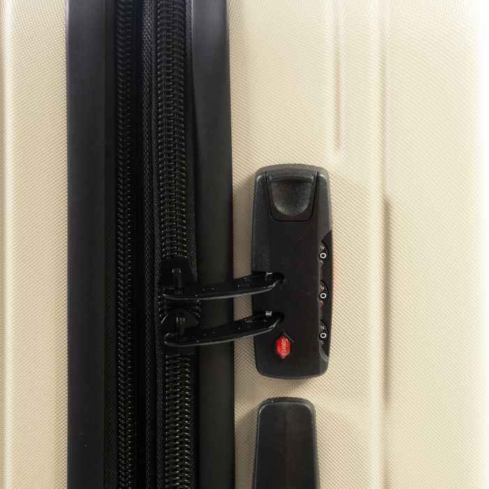 Дорожная Чемодан 2/1 ABS-пластик FASHION 804 white