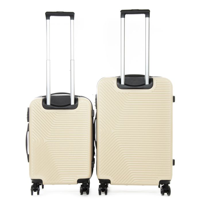 Дорожная Чемодан 2/1 ABS-пластик FASHION 804 white