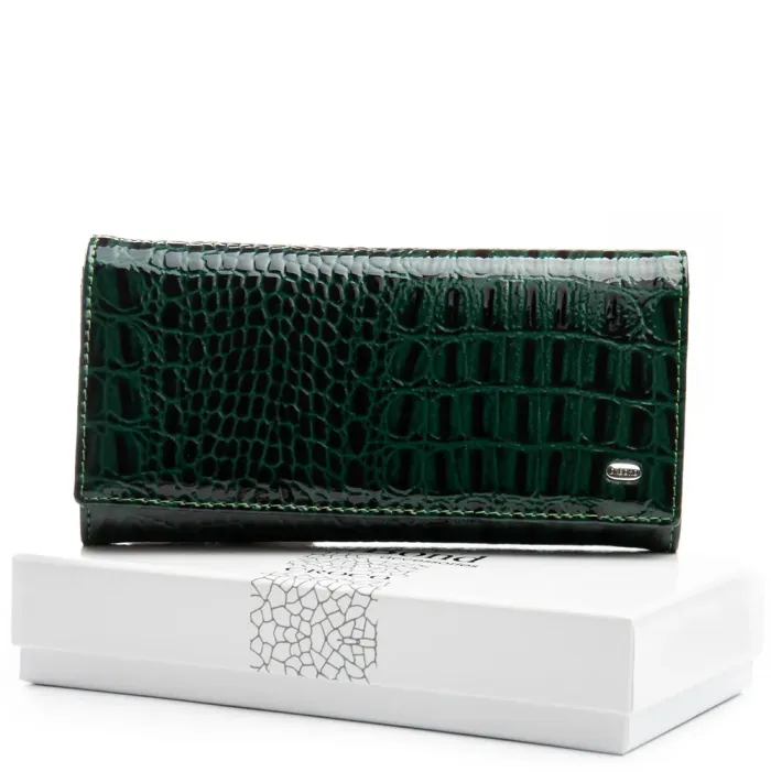 Кошелек PE Женский кожа DR. BOND PEW501-2 green