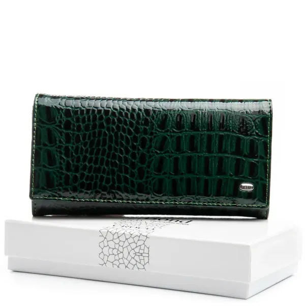 Кошелек PE Женский кожа DR. BOND PEW501 green