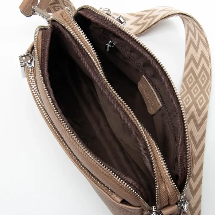 Сумка Женская Классическая кожа ALEX RAI 8960 l.khaki