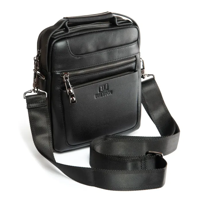 Сумка Мужская Планшет кожа BRETTON 2038-4-L black