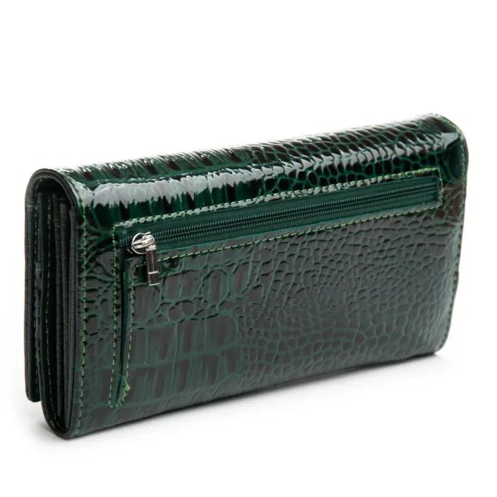 Кошелек PE Женский кожа DR. BOND PEW501 green