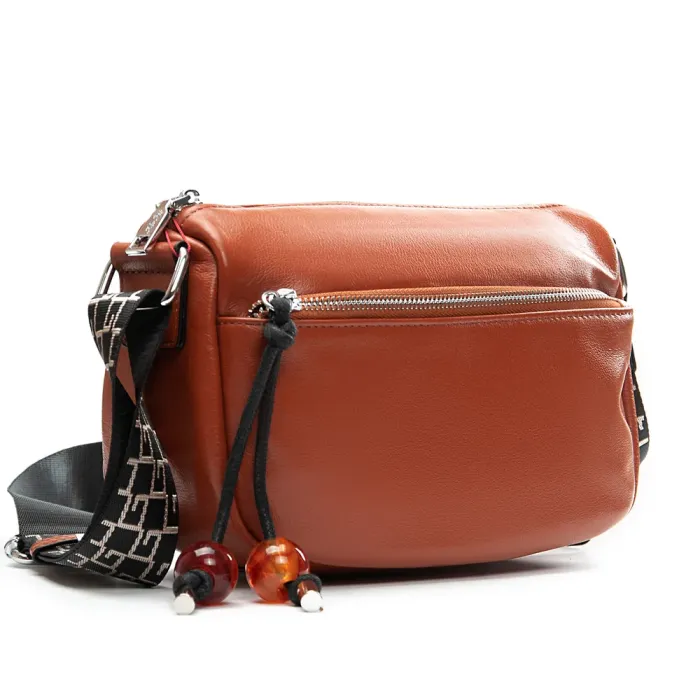 Сумка Женская Классическая кожа ALEX RAI 93038 camel