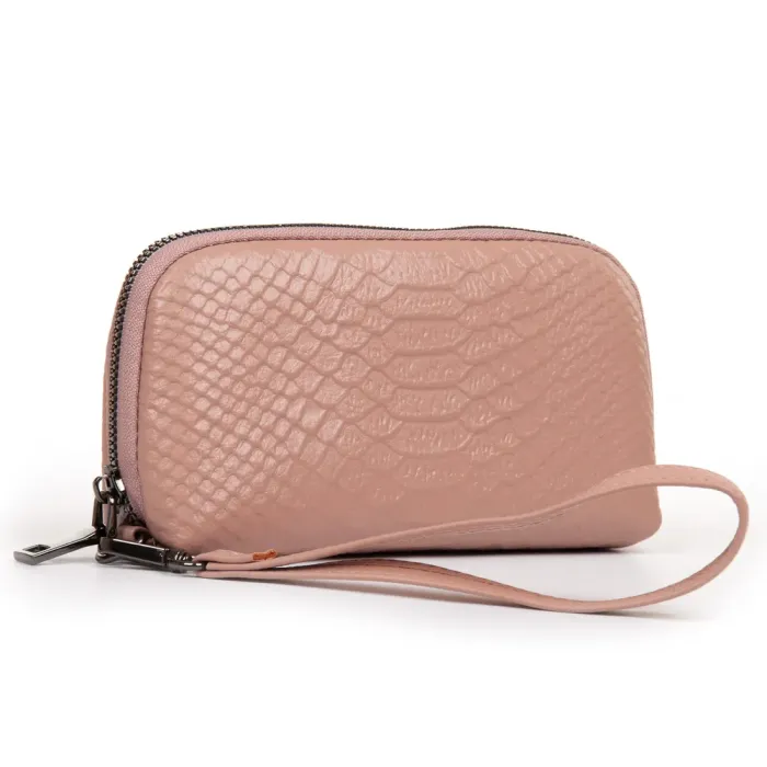 Косметичка кожа 60095-9 pink