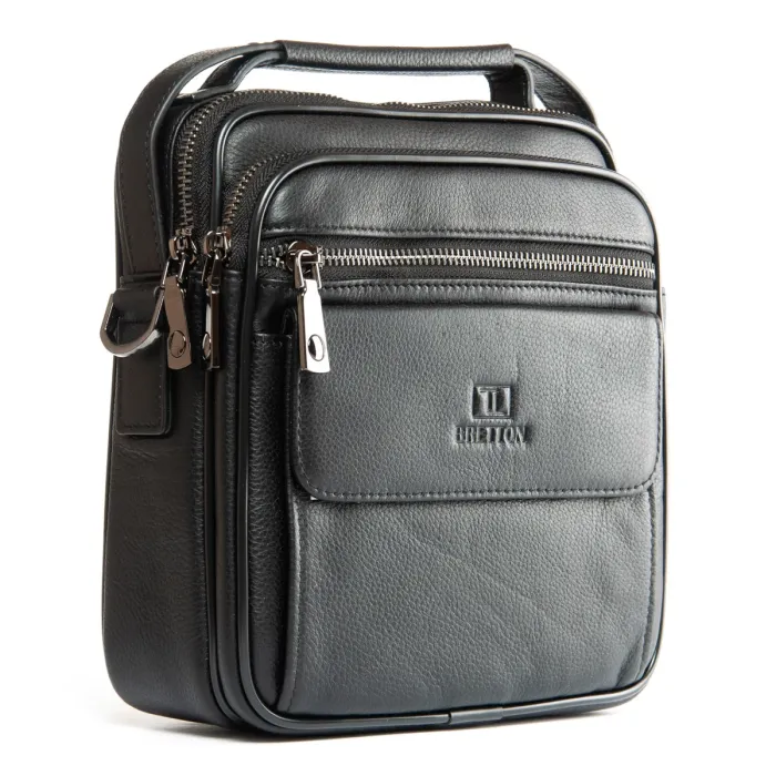 Сумка Мужская Планшет кожа BRETTON 5015-6L black