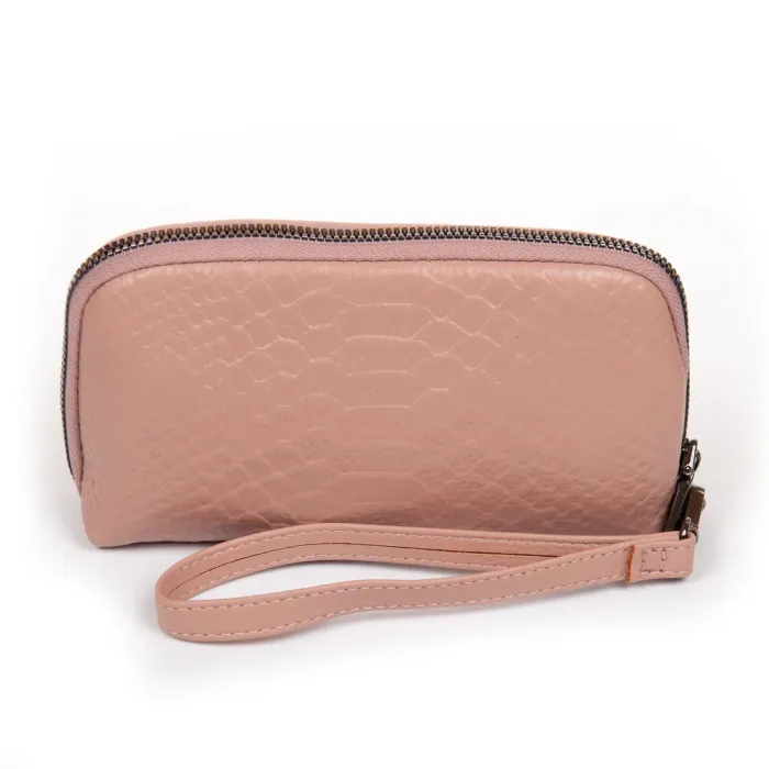 Косметичка кожа 60095-9 pink