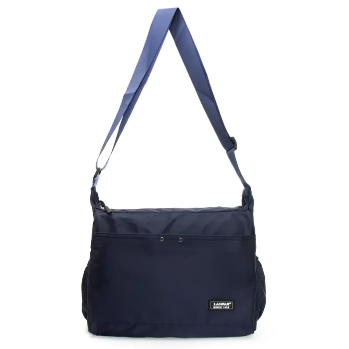 Сумка Мужская На Плечо нейлон Lanpad 8376 blue почтальон