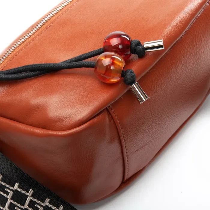 Сумка Женская Классическая кожа ALEX RAI 93038 camel