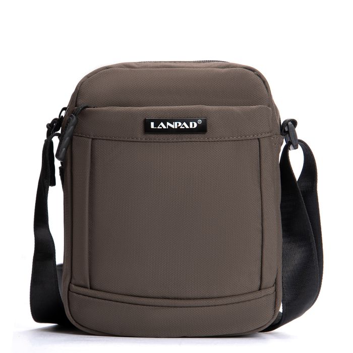 Сумка Мужская Планшет нейлон Lanpad A45007 brown мал
