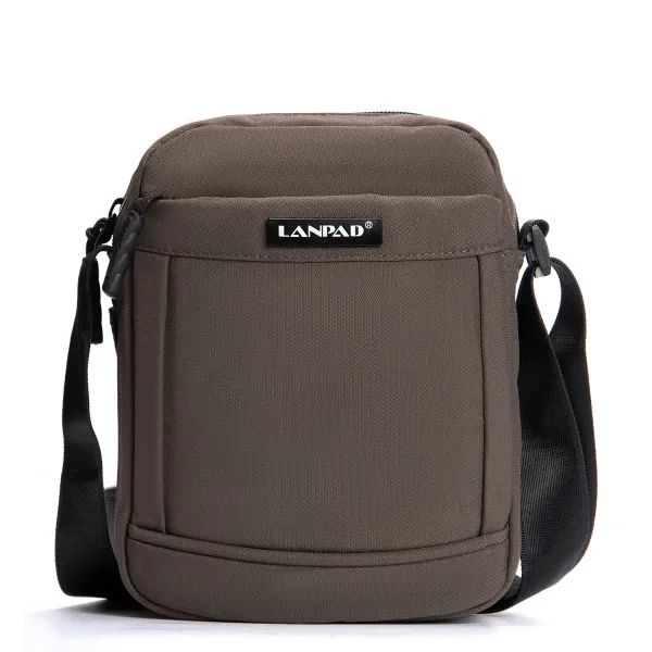 Сумка Мужская Планшет нейлон Lanpad A45007 brown мал