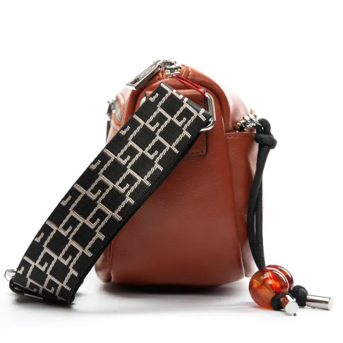 Сумка Женская Классическая кожа ALEX RAI 93038 camel