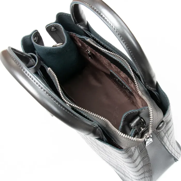 Сумка Класична шкіра ALEX RAI R9341 green