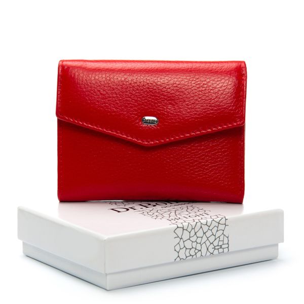 Кошелек Bright Женский кожа DR. BOND WS-3 red