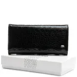 Кошелек PE Женский кожа DR. BOND PEW501-2 black
