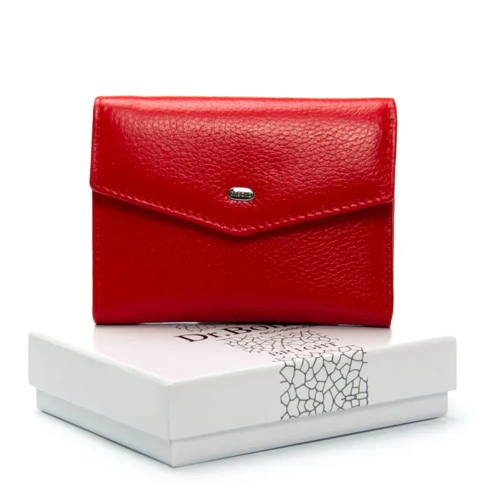 Кошелек Bright Женский кожа DR. BOND WS-3 red