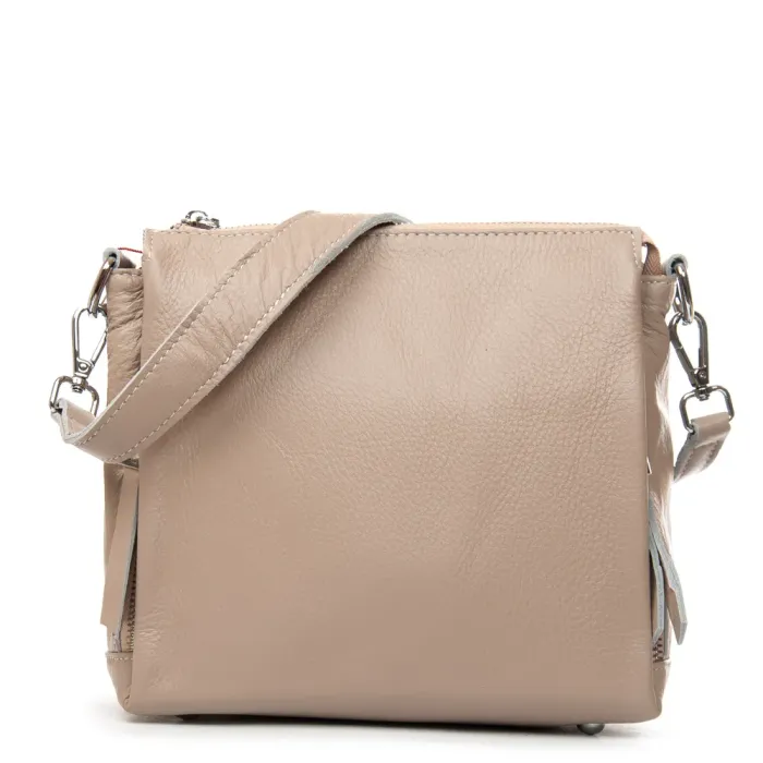 Сумка Женская Классическая кожа ALEX RAI 8942-9 beige