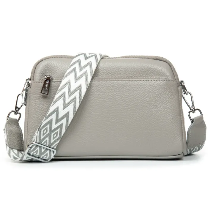 Сумка Женская Классическая кожа ALEX RAI 8960 grey