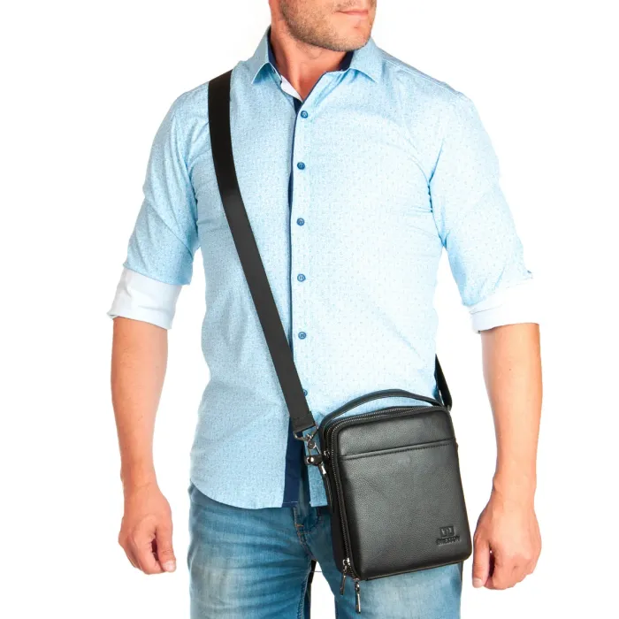 Сумка Мужская Планшет кожа BRETTON 4015-5 black