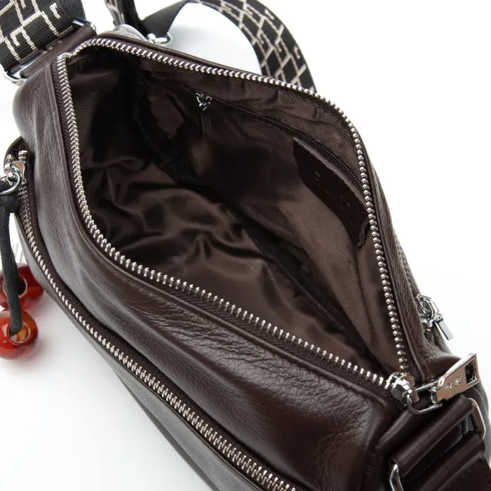 Сумка Женская Классическая кожа ALEX RAI 93038 brown