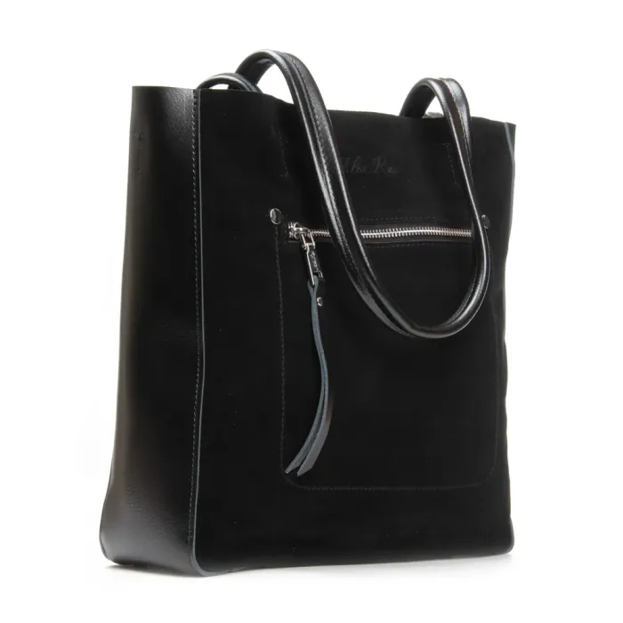 Сумка Женская Классическая замш ALEX RAI 8773-220 black