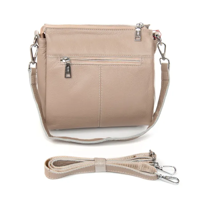 Сумка Женская Классическая кожа ALEX RAI 8942-9 beige