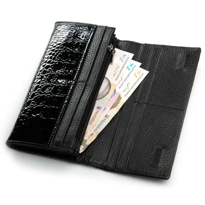 Кошелек PE Женский кожа DR. BOND PEW501-2 black