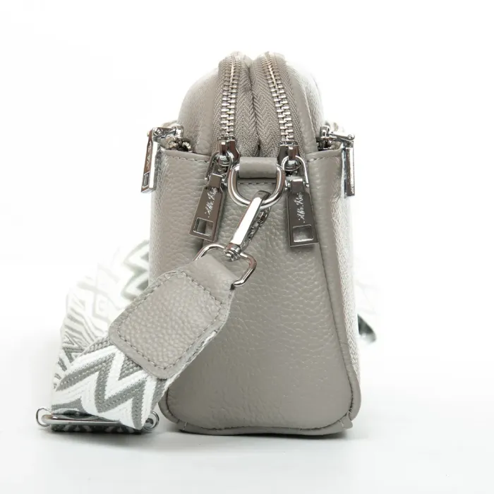 Сумка Женская Классическая кожа ALEX RAI 8960 grey